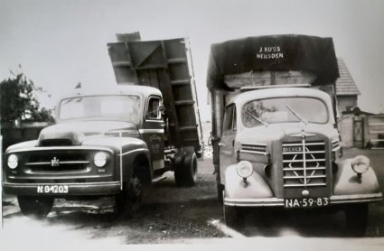 International en Borgward (bron: Transport-History.com)