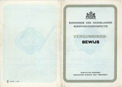 Gebruiksvergunning, buitenkant (bron: Heemkunde Boxtel)