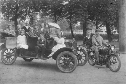 Indian motorfiets (bron: collectie familie Van Hout)