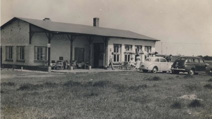 Foto 3: Bron: Familiealbum Van Campenhout/Breda Airport