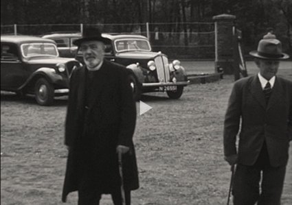 Bron: film Opening van leerfabriek Noord-Brabant, 1949. Regionaal Archief Tilburg, Collectie Leo Uijtendaal nr. F28530008 via BrabantinBeelden, 12:11