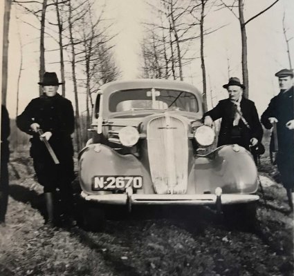 Chevrolet 1936 (collectie Arthur van Thiel)