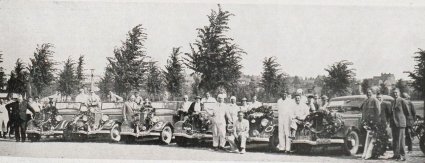 Ford (foto: Polygoon. Bron: Sport in Beeld, 15 aug. 1933)