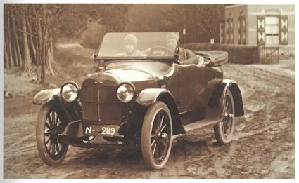 Moline-Knight roadster (Bron: Paul Klep, IJzer als vriend, blz. 135)