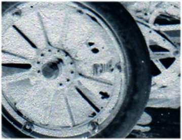Detail (negatief) van foto 3