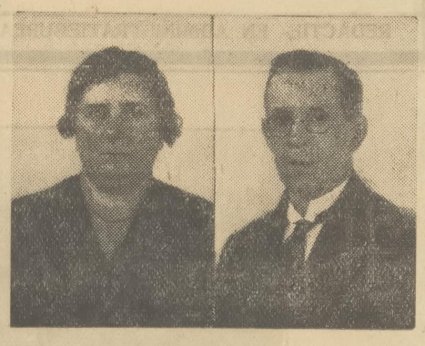 Het echtpaar Bolsius (Bron: Nieuwsblad v.h. Zuiden, 6 noveember 1934)