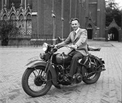 Harley-Davidson (Foto: Johan van Eerd; © Francesco van Eerd. Bron: BHIC)