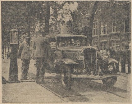 Studebaker Rockne (Bron: Dagblad van Noord-Brabant van 28 juli 1934)