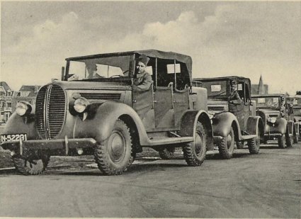 Ford V8 (Uitgave: Foka Adelheidstraat 56 Den Haag, 1939-1940 (detail). Bron: collectie Heemkundekring Gemert)