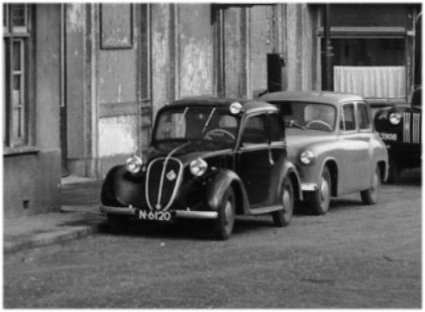 Fiat 1100 (detail van foto 2)