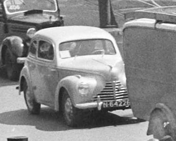 Skoda 1101 (detail van foto 1)
