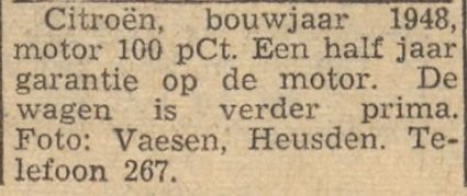 Bron: Het Huisgezin van 24 juli 1956