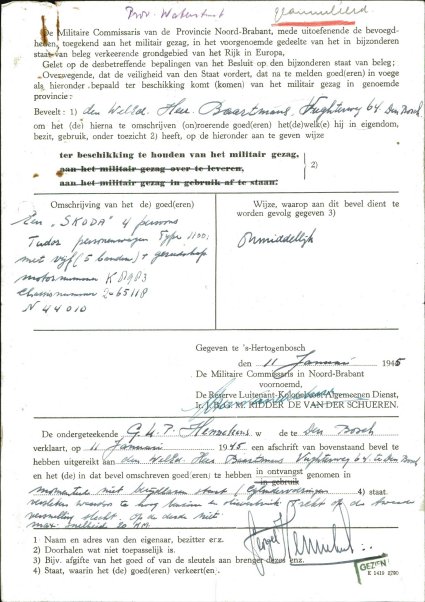 Bron: BHIC, Archief Militair Gezag, inv. nr. 258 scan 3