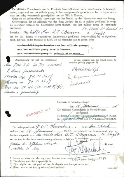Bron: BHIC, Archief Militair Gezag, inv. nr. 258 scan 12