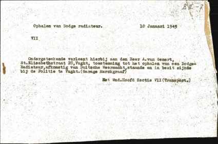 Bron: BHIC, Archief Militair Gezag, inv. nr. 258 scan 164