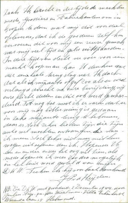 Bron: BHIC, Archief Militair Gezag, inv. nr. 258, scan 193