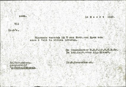 Bron: BHIC, Archief Militair Gezag, inv. nr. 258, scan 219