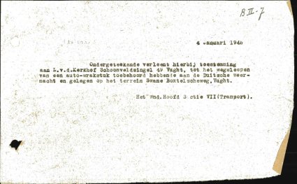 Bron: BHIC, Archief Militair Gezag, inv. nr. 258 scan 305