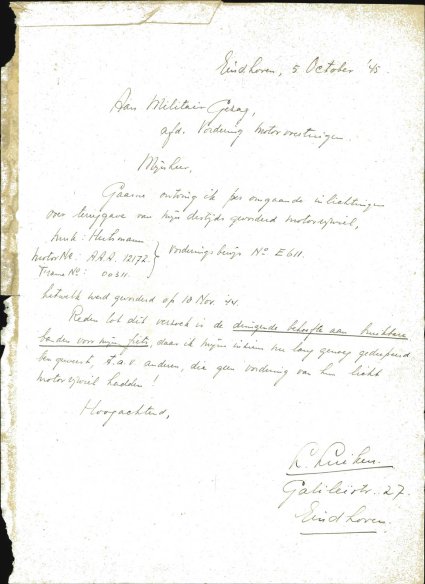 Bron: BHIC, Archief Militair Gezag, inv. nr. 258, scan 321