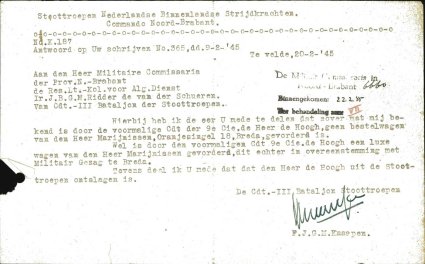 Bron: BHIC, Archief Militair Gezag, inv. nr. 258 scan 380