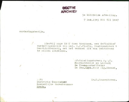 Bron: BHIC, Archief Militair Gezag, inv. nr. 258 scan 383