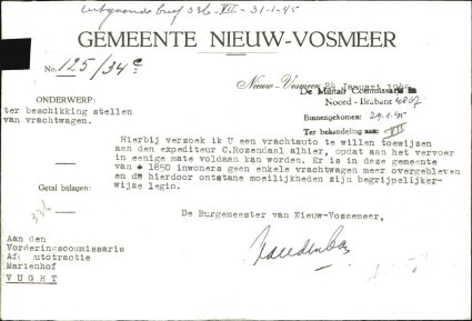 Bron: BHIC, Archief Militair Gezag, inv. nr. 258 scan 485