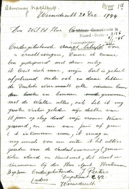 Bron: BHIC, Archief Militair Gezag, inv. nr. 258 scan 523