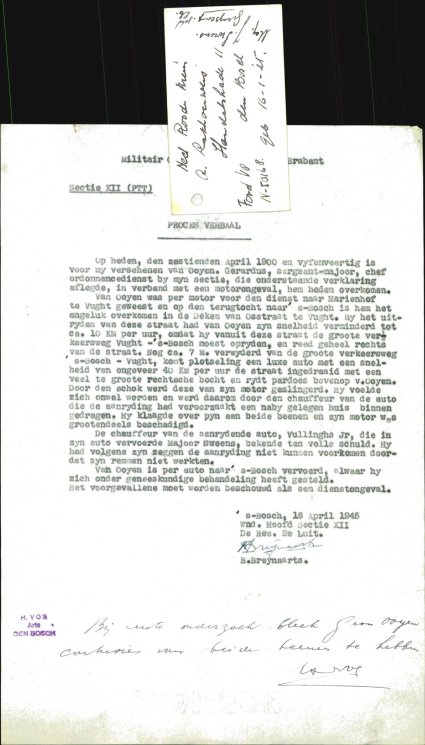 Bron: BHIC, Archief Militair Gezag, inv. nr. 258 scan 539