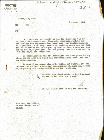 Bron: BHIC, Archief Militair Gezag, inv. nr. 258 scan 598