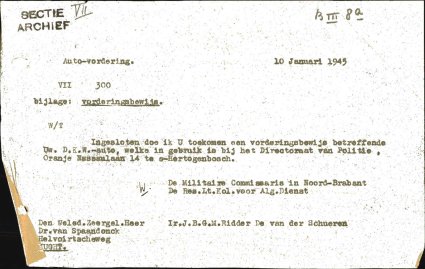 Bron: BHIC, Archief Militair Gezag, inv. nr. 258 scan 643