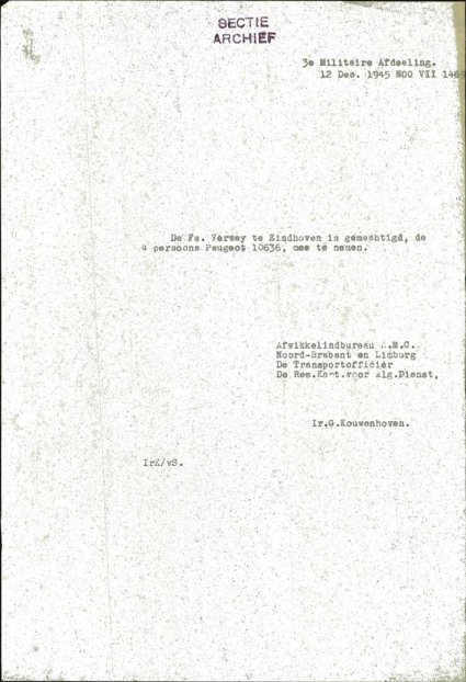 Bron: BHIC, Archief Militair Gezag, inv. nr. 258 scan 689