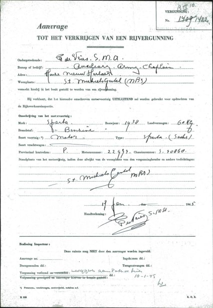 Bron: BHIC, Archief Militair Gezag, inv. nr. 258 scan 728