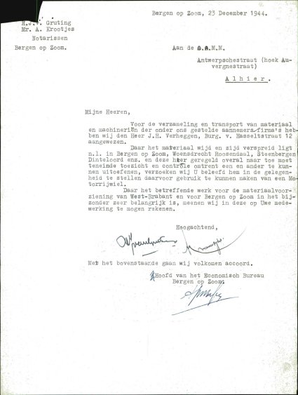 Bron: BHIC, Archief Militair Gezag, inv. nr. 258 scan 771