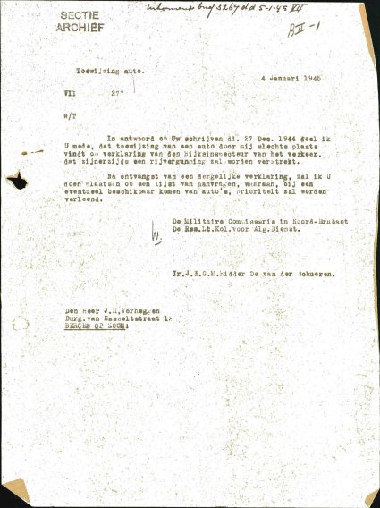 Bron: BHIC, Archief Militair Gezag, inv. nr. 258 scan 785