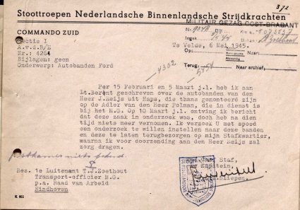 Bron: BHIC, Archief Militair Gezag, inv. nr. 430 scan 73