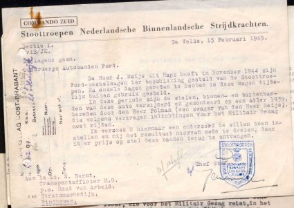 Bron: BHIC, Archief Militair Gezag, inv. nr. 430 scan 76