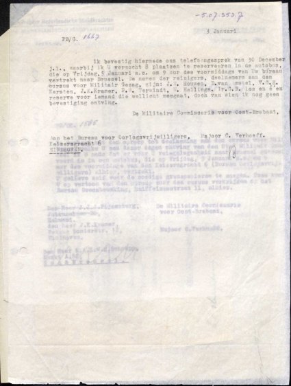 Bron: BHIC, Archief Militair Gezag, inv. nr. 430 scan 100