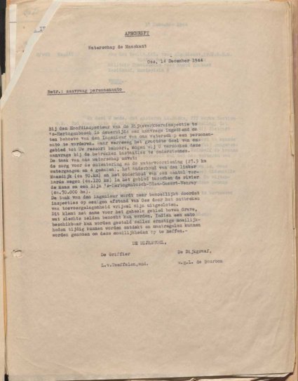 Bron: BHIC, Archief Militair Gezag, inv. nr. 519 scan 66