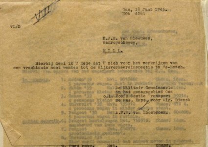 Bron: BHIC, Archief Militair Gezag, inv. nr. 519 scan 120