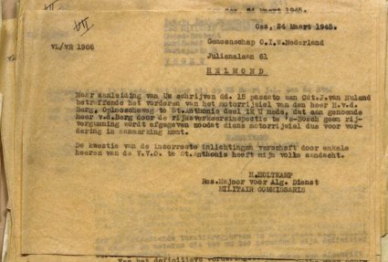 Bron: BHIC, Archief Militair Gezag, inv. nr. 519 scan 226