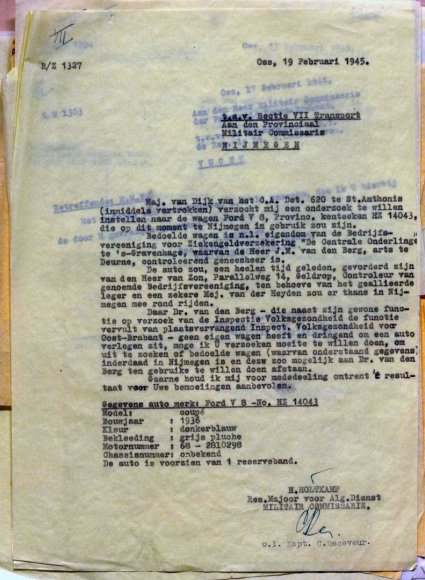 Bron: BHIC, Archief Militair Gezag, inv. nr. 519 scan 262