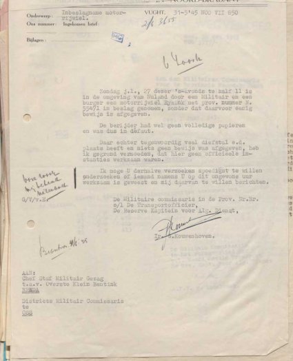 Bron: BHIC, Archief Militair Gezag, inv. nr. 519 scan 383