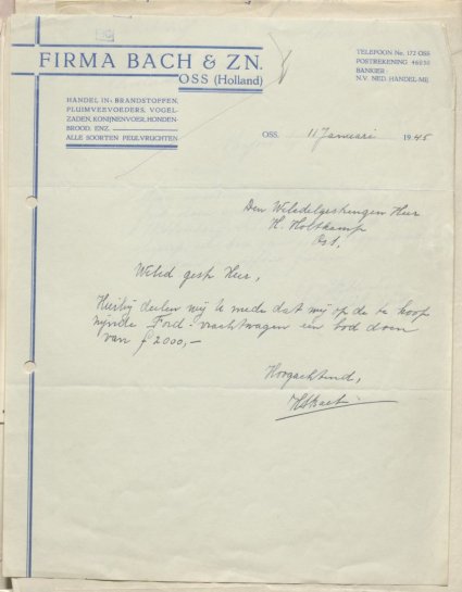 Bron: BHIC, Archief Militair Gezag, inv. nr. 519 scan 442