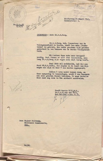 Bron: BHIC, Archief Militair Gezag, inv. nr. 519 scan 517