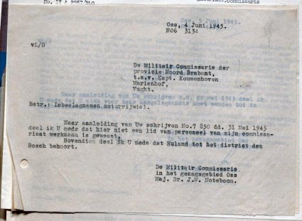 Bron: BHIC, Archief Militair Gezag, inv. nr. 519 scan 528