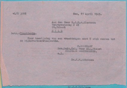 Bron: BHIC, Archief Militair Gezag, inv. nr. 519 scan 554