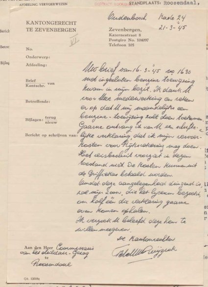 Bron: BHIC, Archief Militair Gezag, inv. nr. 561 scan 126