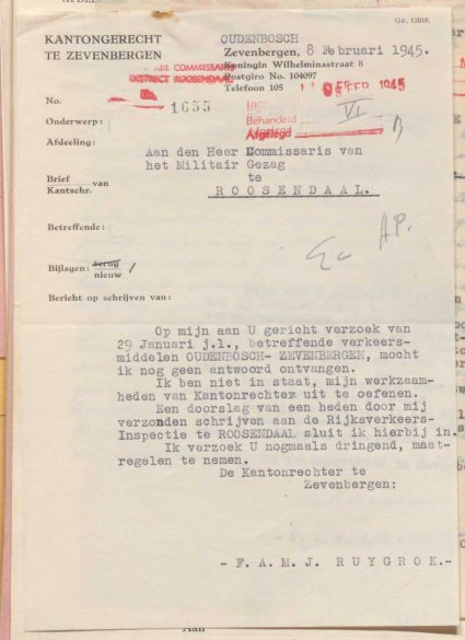 Bron: BHIC, Archief Militair Gezag, inv. nr. 561 scan 160