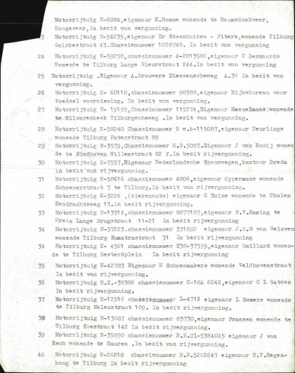 Bron: Brabants Historisch Informatie Centrum, toegangsnummer 127 Militair Gezag in Noord-Brabant, 1944 - 1946, inv. nr. 599, scan 33