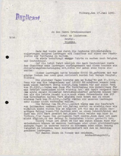 Bron: Regionaal Archief Tilburg, Archief gemeentebestuur Tilburg 1938-1985, inv. nr. 5630, scan 18